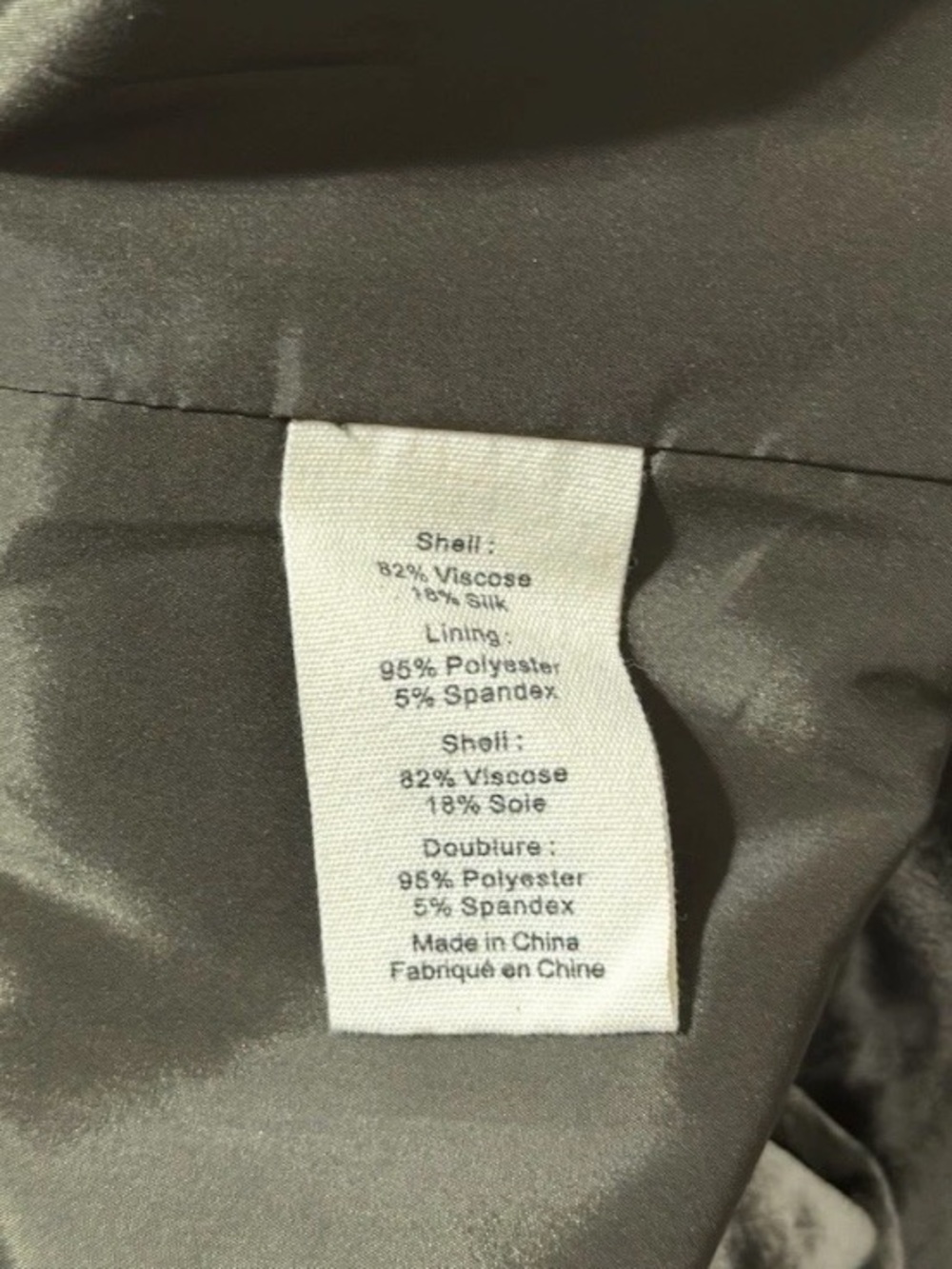 L'Agence Chamberlin Olive Velvet Blazer Single Button Fully Lined Size 6 - Picture 9 of 11